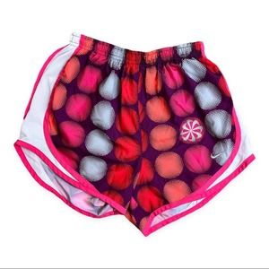 Nike | Women's Dri-Fit High-Rise Pink Multi Color Athletic Shorts